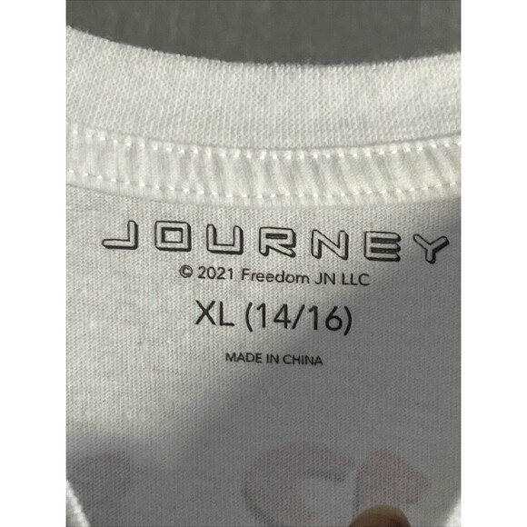 Journey Gray 1979 USA Tour Graphic Band Tee Short Sleeve Size L - Picture 5 of 7